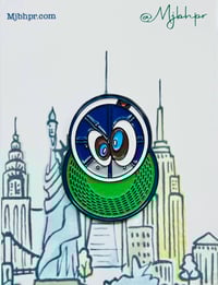 Image 1 of Good Green Pin (Glow In The Dark)