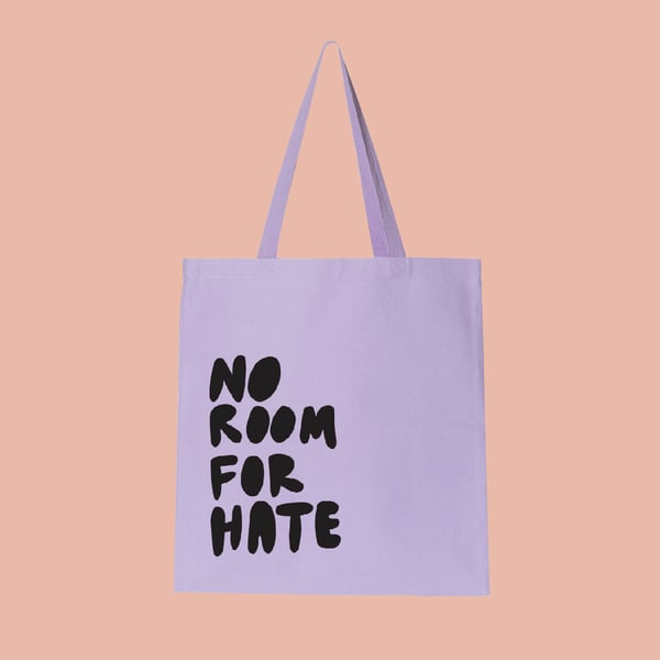 Image of NO ROOM FOR HATE TOTE 