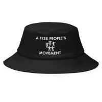 A FREE PEOPLE'S MOVEMENT Bucket black