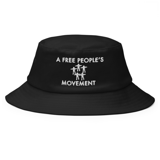 A FREE PEOPLE'S MOVEMENT Bucket black