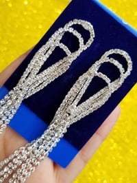 Image 2 of Tied up earrings ⛓