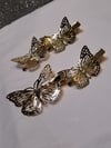 Gold Butterfly clips🦋