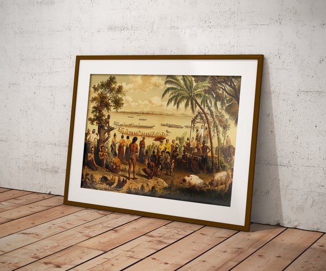 Pirogues race on the Bassac River