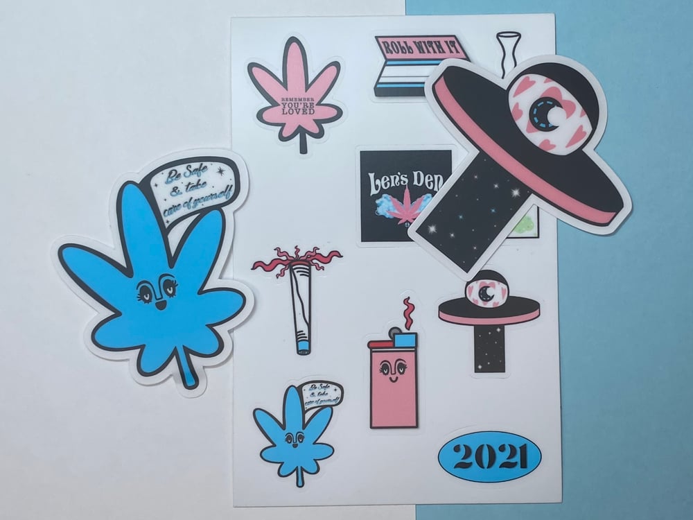 Image of 2020&2021 Sticker Pack