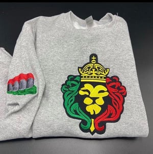 Image of Lion Of Judah Hoodie, & Sweatshirt Combo 