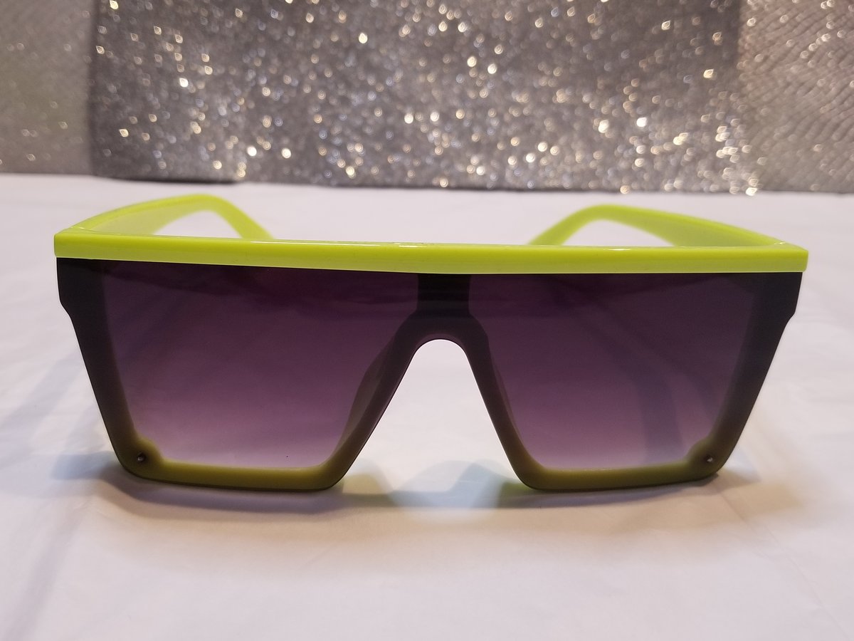 Neon Boss Babe Sunglasses ðŸ’š