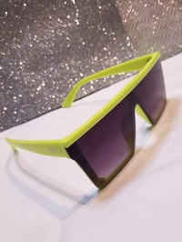 Image 2 of Neon Boss Babe Sunglasses 💚