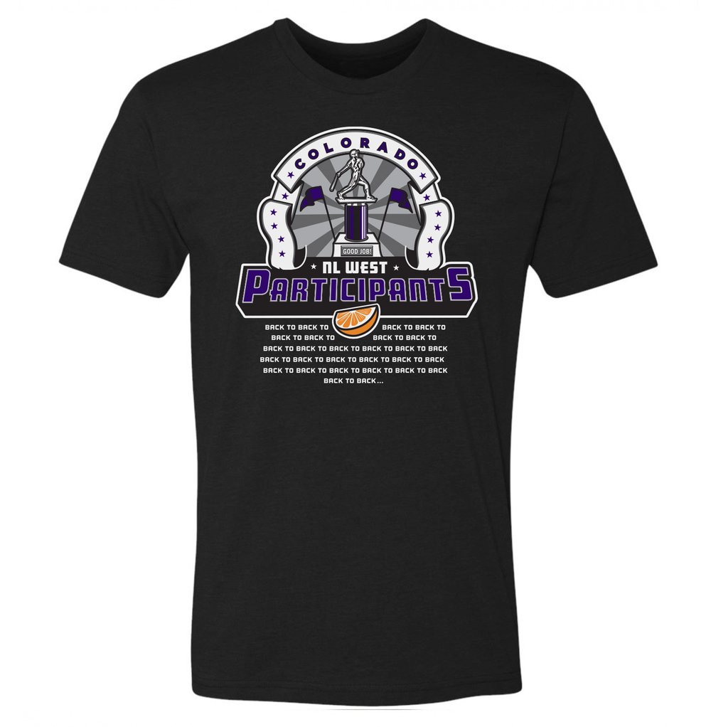 Image of NL West Participants - Black 2021 edition