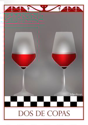 Baraja de 78 naipes 'Tarot Chic Collection'