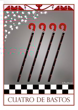 Baraja de 78 naipes 'Tarot Chic Collection'