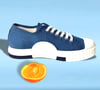 Tortola canvas blue lo top sneaker shoes made in Spain 