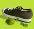 Tortola canvas olive lo top sneaker made in Spain Image 5
