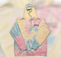 Image 2 of Tie Dye Family Matters Hoodie - Sunset