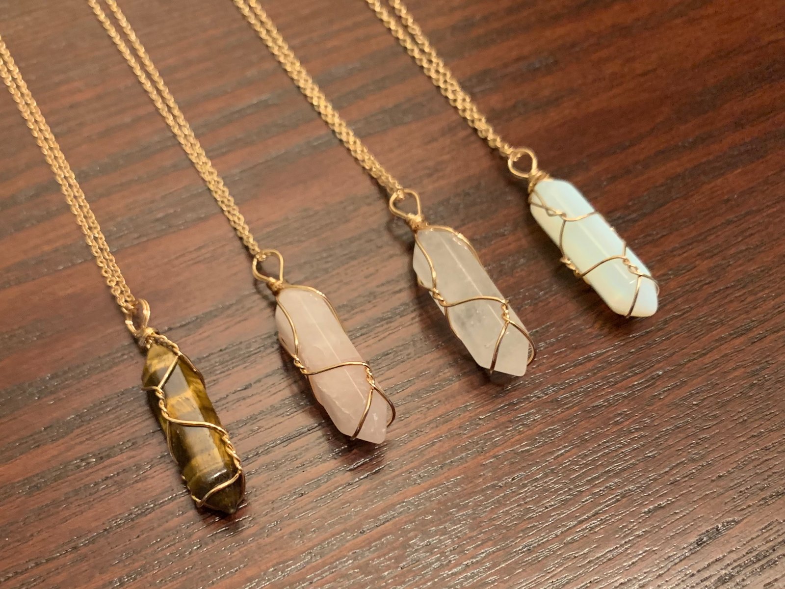 crystal necklace shop