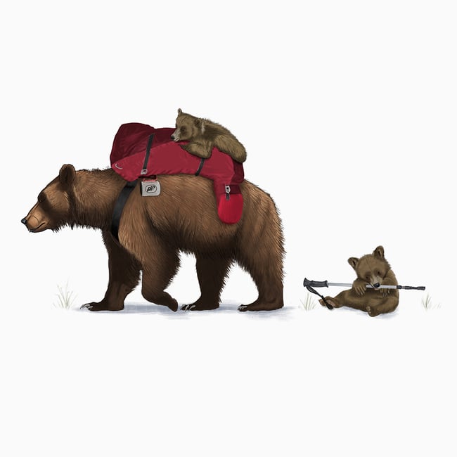 Take A Hike Carabiner Steel Mug