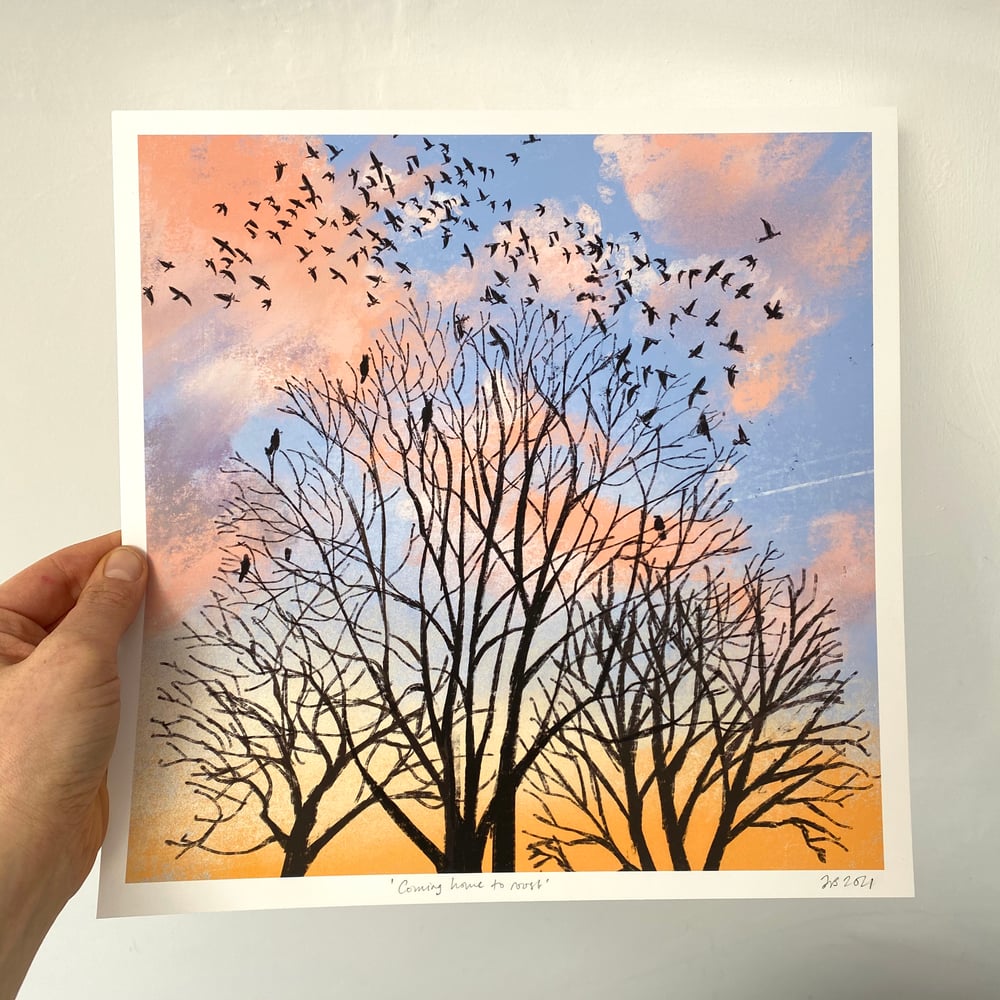 Image of ‘Coming Home to Roost’ Archive quality print