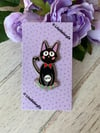 Kiki's Delivery Service Jiji Army BTS Ghibli Enamel Pin