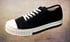 Tortola black canvas lo top sneaker shoes made in Spain Image 3