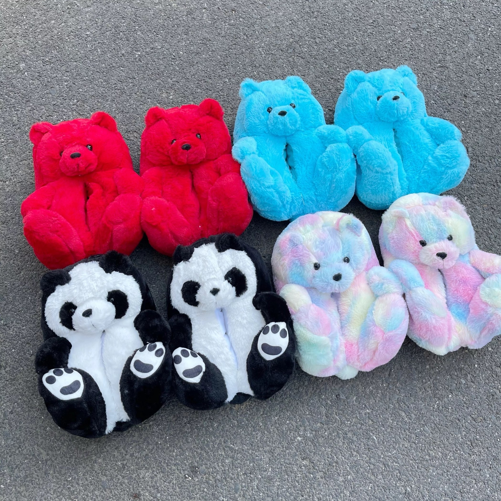 teddy bear slippers