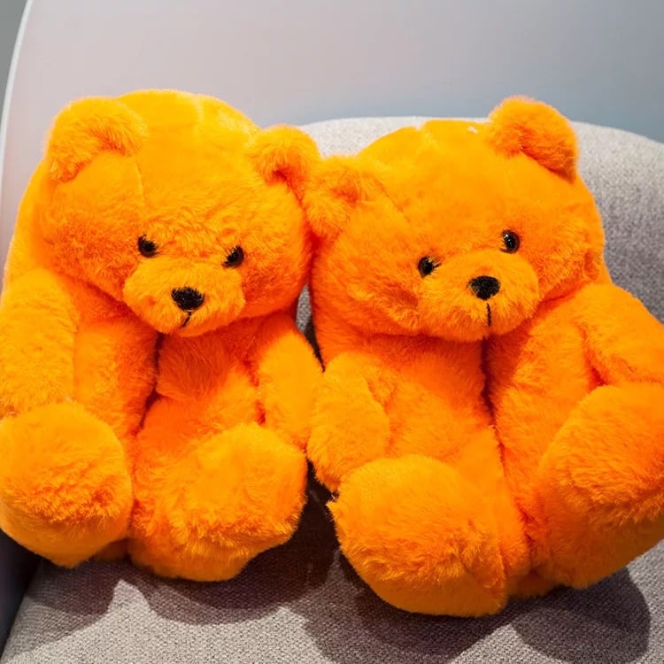 Teddy Bear Slippers #3 🧸 