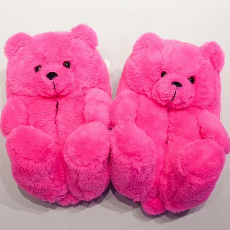 Teddy Bear Slippers #3 🧸 