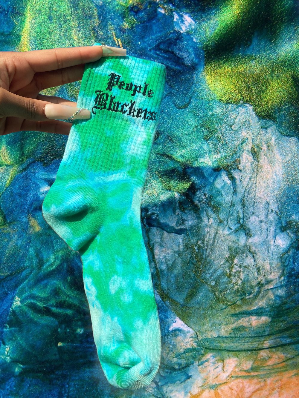 Tie Dye Plush Elite Socks 