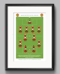 Image 1 of MAN UNITED TREBLE WINNERS 1999