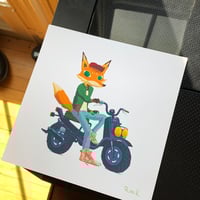 Image 3 of SCOOT FOX Print