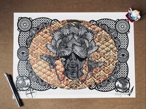 Giclée print BIRD SESSION