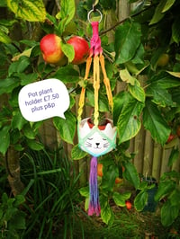 Hanging plant pot holder