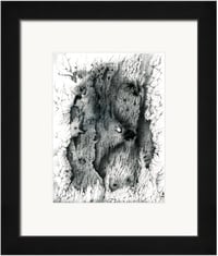 "The Old Man and His Dog" Framed Fine Art Print