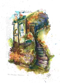 "NW Circus Place" 2020, Giclée Print - A4 / 29.7 x 21cm