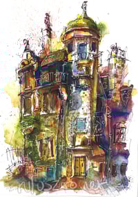 "The Writer's Museum" 2021, Giclée Print A4 / 29.7 x 21cm