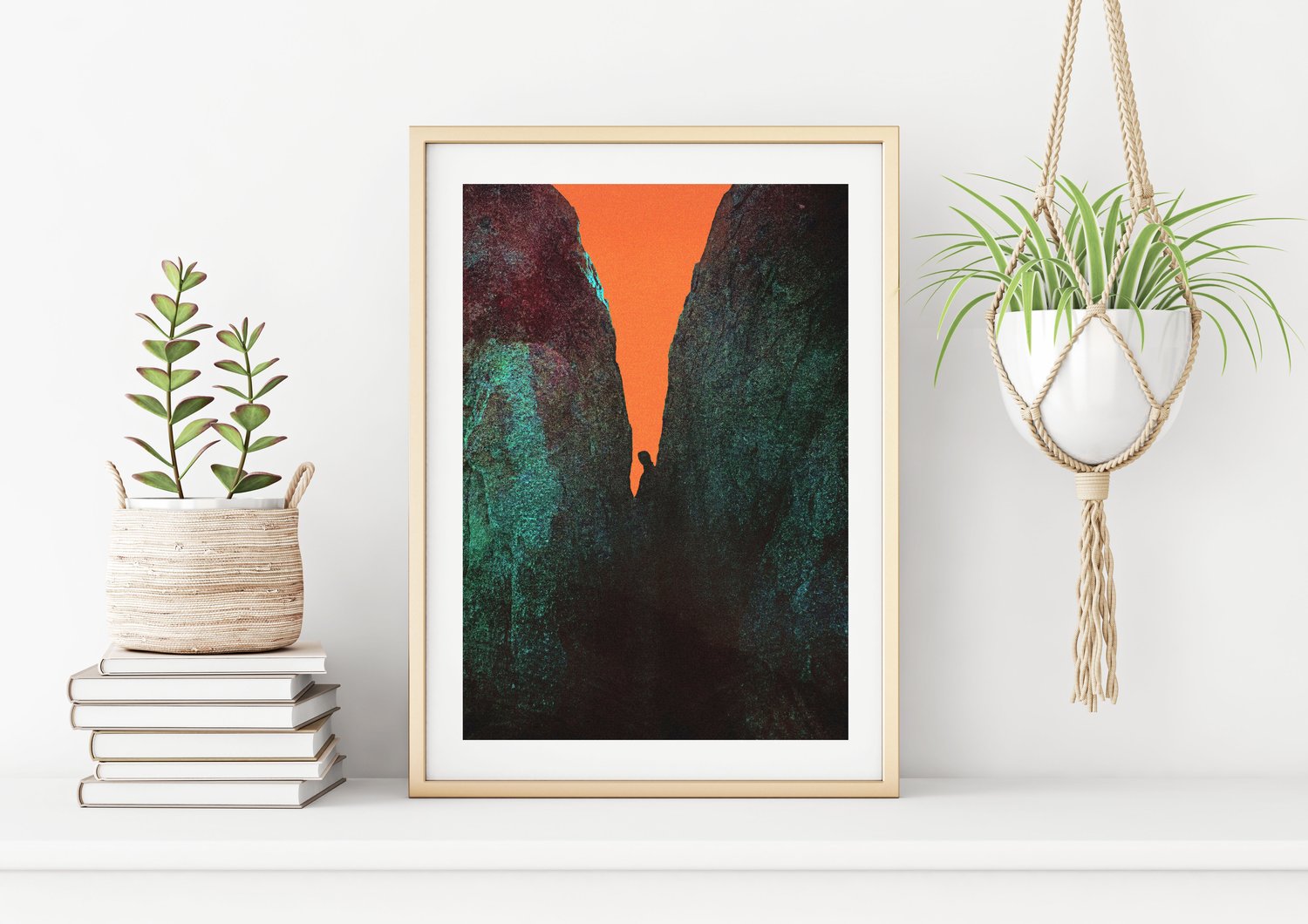 Image of The Man Who Became One With The Crevasse