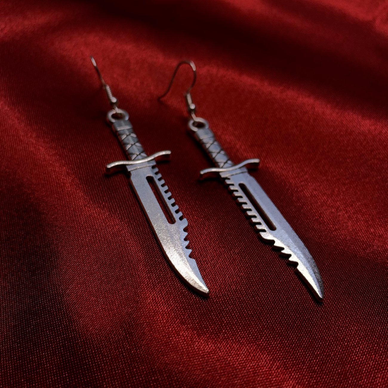 Large Knife Earrings Trippy Witch Shop