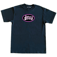 Navy "Built Skrong" Tee