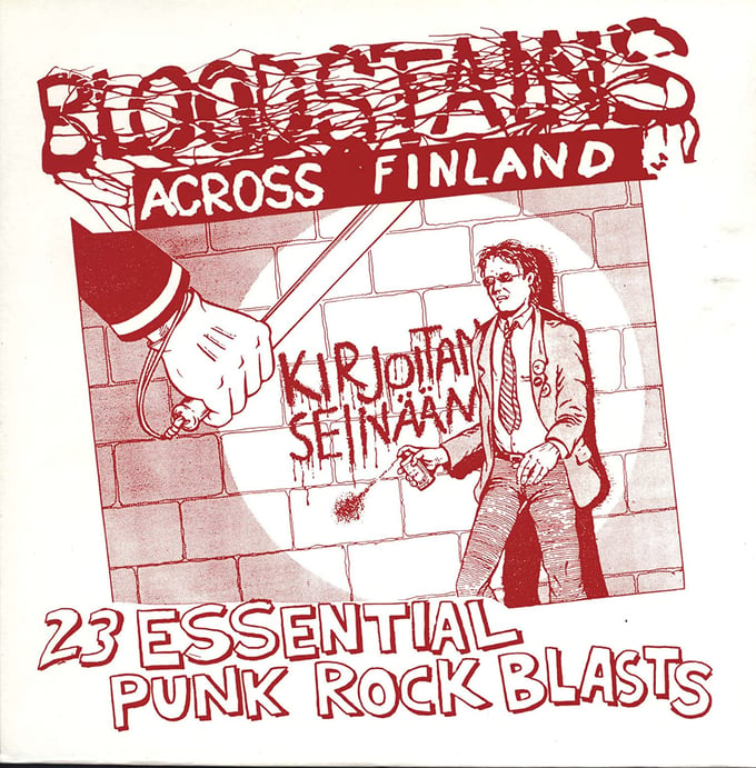 Image of Bloodstains Across Finland. 23 Essential Punk Rock Blast