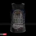 Tankard "Die With Beer in Your Hand" Tank Top Shirt