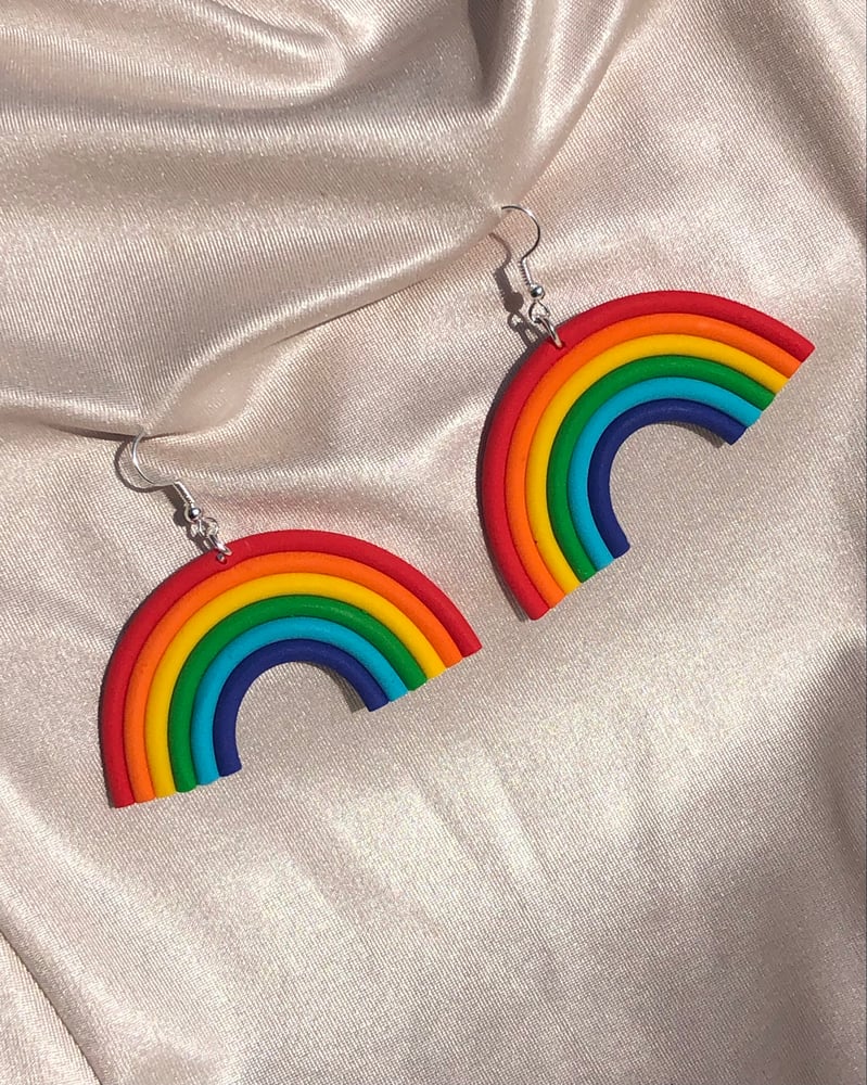Image of Rainbow earrings