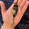 Black Obsidian Arrowhead Pendant