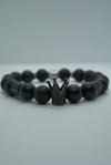 KING Matte Onyx 10mm bracelet 