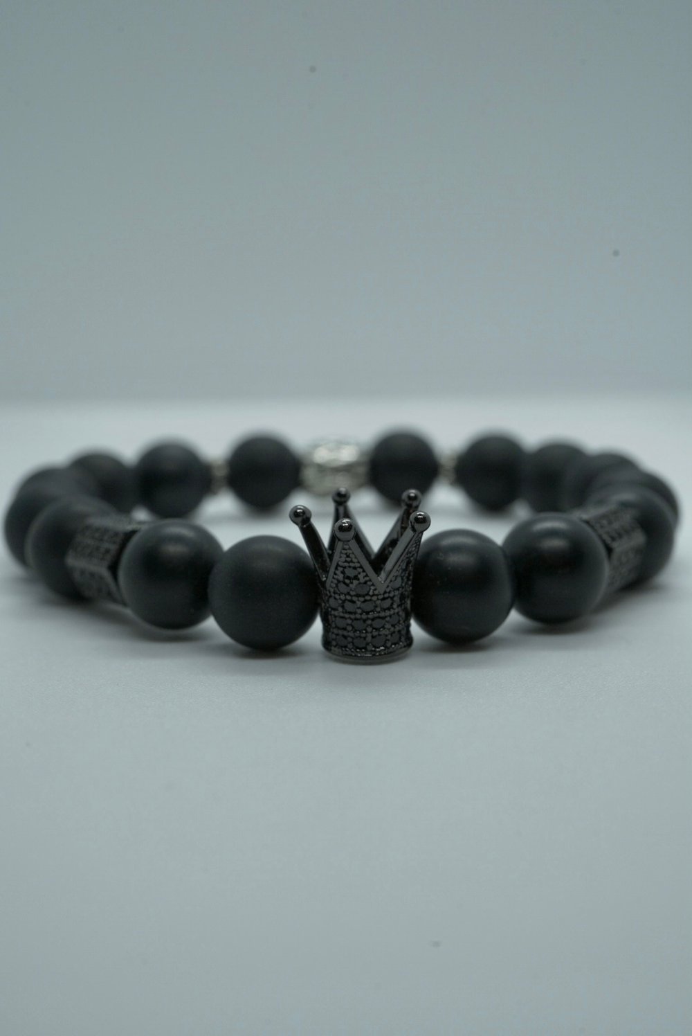 KING Matte Onyx 10mm bracelet 