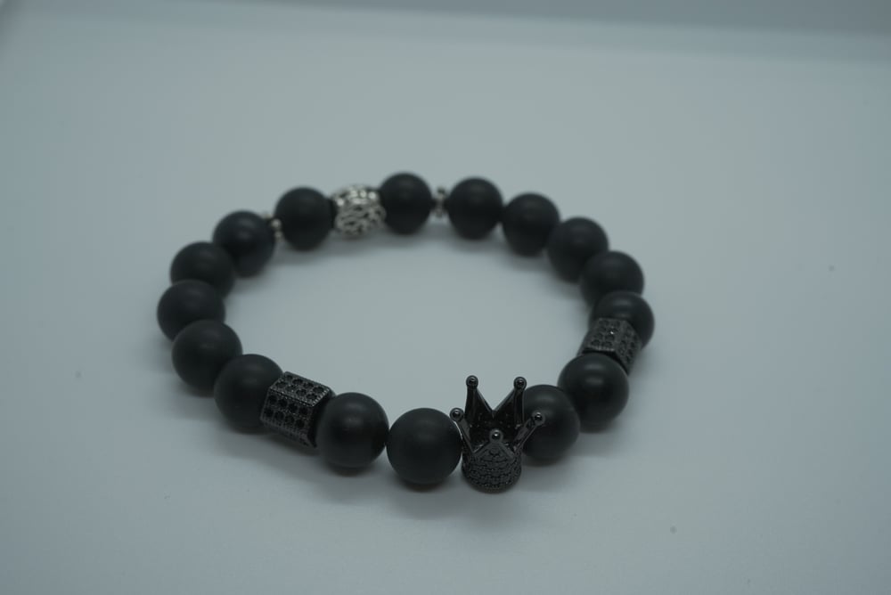 KING Matte Onyx 10mm bracelet