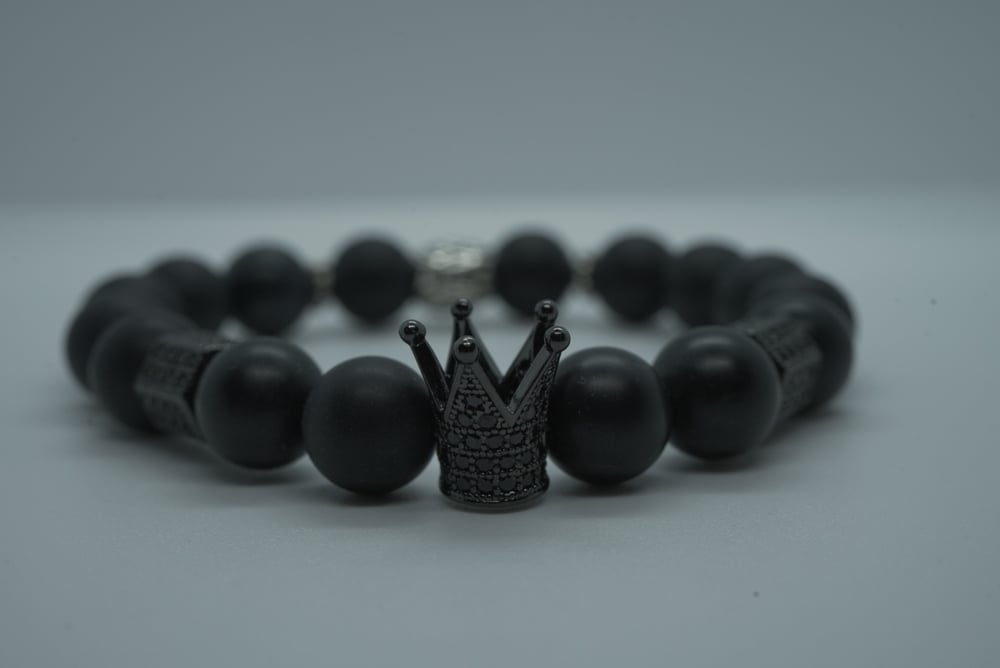 KING Matte Onyx 10mm bracelet