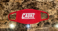 Image 2 of Cauhz™️ Acronym Red Face Mask