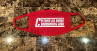 Image 2 of Cauhz™️ Red Face Mask
