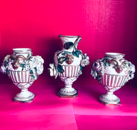 Image 2 of Rockingham Derby Vases /set