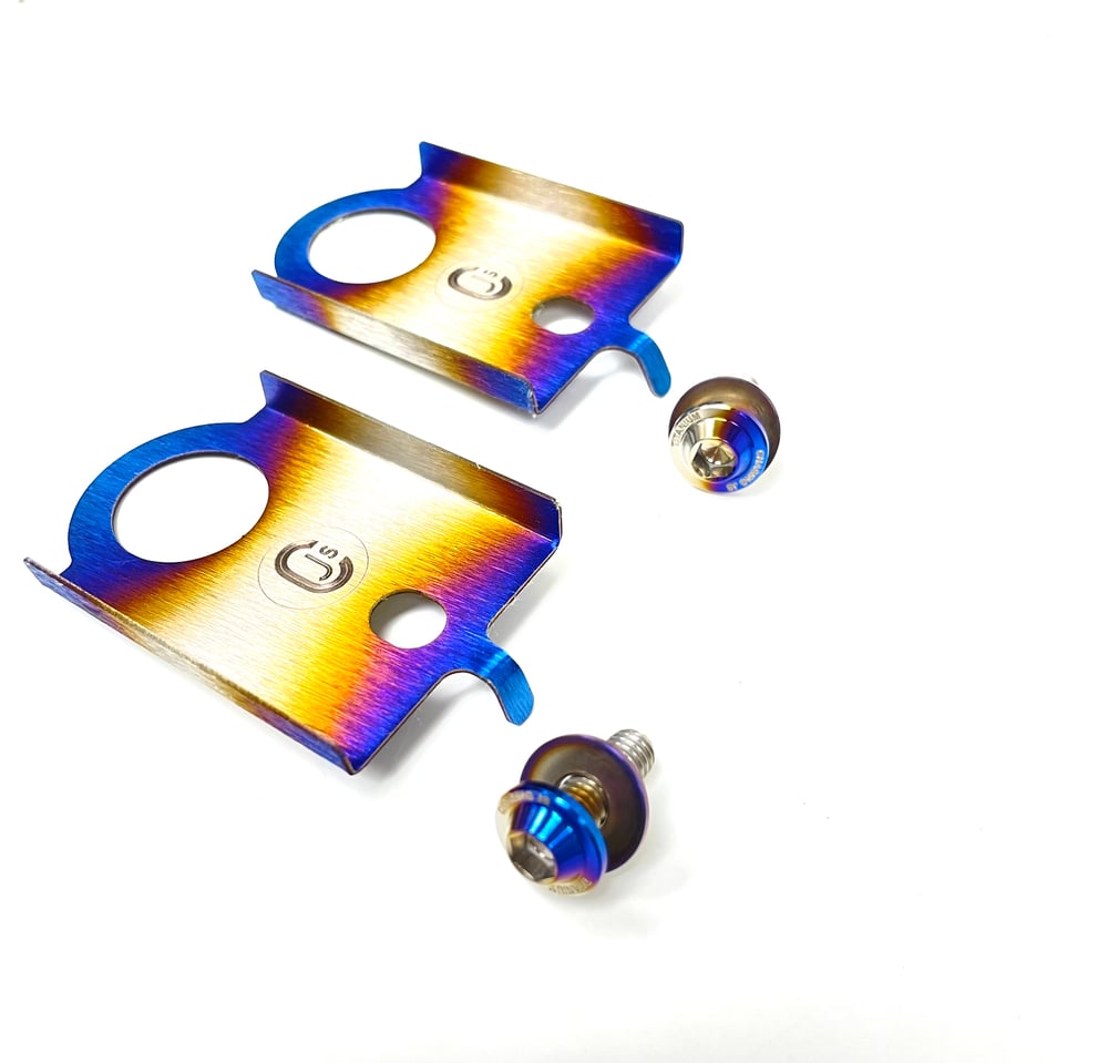 Honda titanium AC brackets