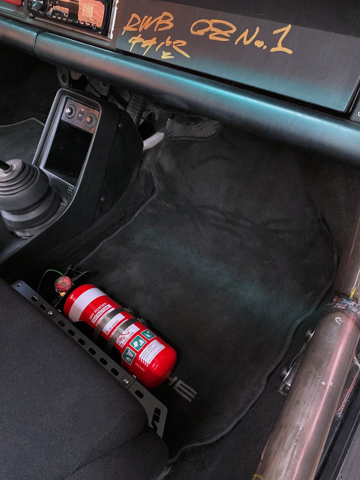 Image of RWB Fire Extinguisher Bracket