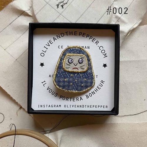 Image of Broche »Daruma »